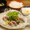 ひがん - いわしの刺身定食 (￥1,200)