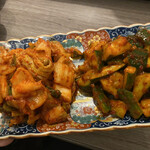 Yakiniku - Gin - - Kimchi Platter – Napa Cabbage Kimchi and Cucumber Kimchi