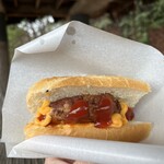 野外民族博物館リトルワールド - あぐー豚バーガー