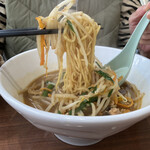 中華食堂 かどや - みそラーの麺