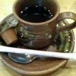 Kyoufuusousakuryouriichi - これも料金に含まれる、セットのコーヒー。それがビックリで、美味しかったのです！