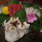 Izakaya Shun - 25.07.10 刺身3種盛合わせ