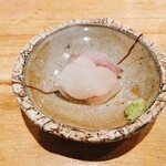 天ぷら たけうち - 玄海の朝締めの鯛。2.4kg
