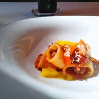 Ristorante YAMAZAKI - 2°　パスタ　パッケリ　羊のサルシッチャのラグー