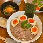 貝と地鶏だしのらぁ麺 ちょろ - 