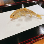 天ぷら たけうち - 大分の稚鮎