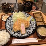 とんかつ けい太 - 上ロース膳