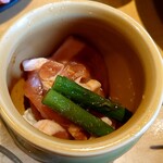 焼肉きんぐ - R5.3：フェアメニューの北海道夢の大地豚壺漬け豚ジンギスカン。アスパラが美味しかったです！