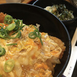 べん天うどん - カツ丼＋ミニうどん