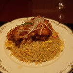 創作料理 YAESU BISTRO - 鳥取県産大山鶏油淋鶏炒飯