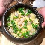 温石 - 平貝と筍のご飯