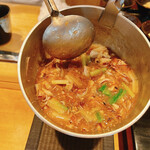 恵比寿 鮨 ふじまさ - ホタルイカが入った鰹出汁の餡