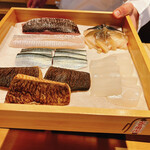 恵比寿 鮨 ふじまさ - 今日のネタ