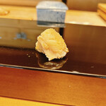 恵比寿 鮨 ふじまさ - 煮穴子(塩とゆず)