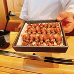 恵比寿 鮨 ふじまさ - ホタルイカ