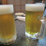 しらさぎの宿 丸福 - 久々にビール！