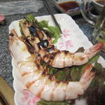しらさぎの宿 丸福 - 海老も焼きあげ～