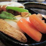 しらさぎの宿 丸福 - 野菜もでっぷり。