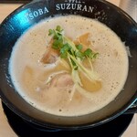 Tori Soba Suzuran - 鶏白湯そば850円
