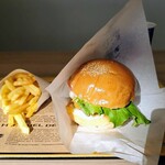 マジソン プレミアム バーガー - チェダーチーズバーガーセット