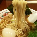 らーめん登楽 ふみや - 麺