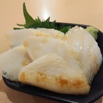 おでん のび田 - サービスの笹かま