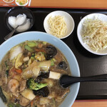 福照飯店 - 五目ラーメン全体