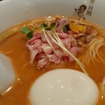 金目鯛らぁ麺 鳳仙花 - 