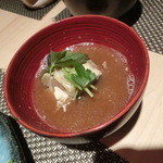 鮨まるさんかく - 味噌汁はあら汁でした