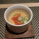 鮨まるさんかく - ミニ茶碗蒸しは冷製でした