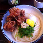 讃岐屋 雅次郎 - からあげぶっかけ冷