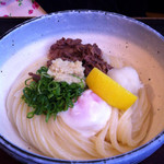 讃岐屋 雅次郎 - 肉温玉ぶっかけ