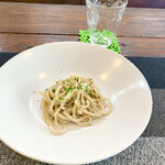 パスト エ カフェ 幸庵 - ●パスタ
      アクアパッツァソースの生パスタ