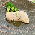 パスト エ カフェ 幸庵 - ●肉料理
      豚フィレ肉　サルティンボッカ
      セイジに生ハム