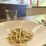 パスト エ カフェ 幸庵 - ●パスタ
      アクアパッツァソースの生パスタ