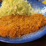 とんえび - おろしとんかつ定食 1490円。