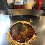 Hiroshima Sutairu Okonomiyaki Kujira - 肉玉　セミダブル