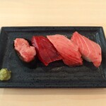 はま寿司 - 天然みなみまぐろづくし（780円）