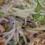中華料理 大宝 - 【再訪】モヤシ麺の野菜はしっかり醤油味