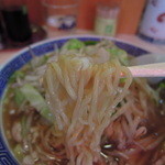 中華料理 大宝 - 【再訪】モヤシ麺は細麺でした