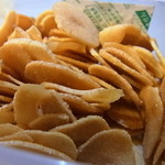 肉料理 荒川 - お土産に頂いた“にんにくチップ”