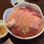 時代屋 ルフラン - 地鶏刺身盛り合わせ