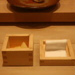 鮨 しみづ - おつまみがりとフィンガーガーゼ