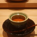 鮨 しみづ - 長崎産スッポンの茶碗蒸し