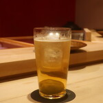 鮨 しみづ - 梅酒ソーダ割り