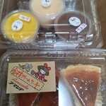 アマンデ洋菓子店 - プリンと金柑クリームチーズケーキ