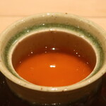 鮨 しみづ - 長崎産スッポンの茶碗蒸しアップ