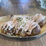 築地銀だこハイボール酒場 - チーズ明太子たこ焼き