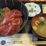 北かつまぐろ屋 - まぐろ漬け丼