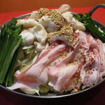 名古屋もつ鍋 暖ぺい - もつ鍋、もつ＋豚バラ